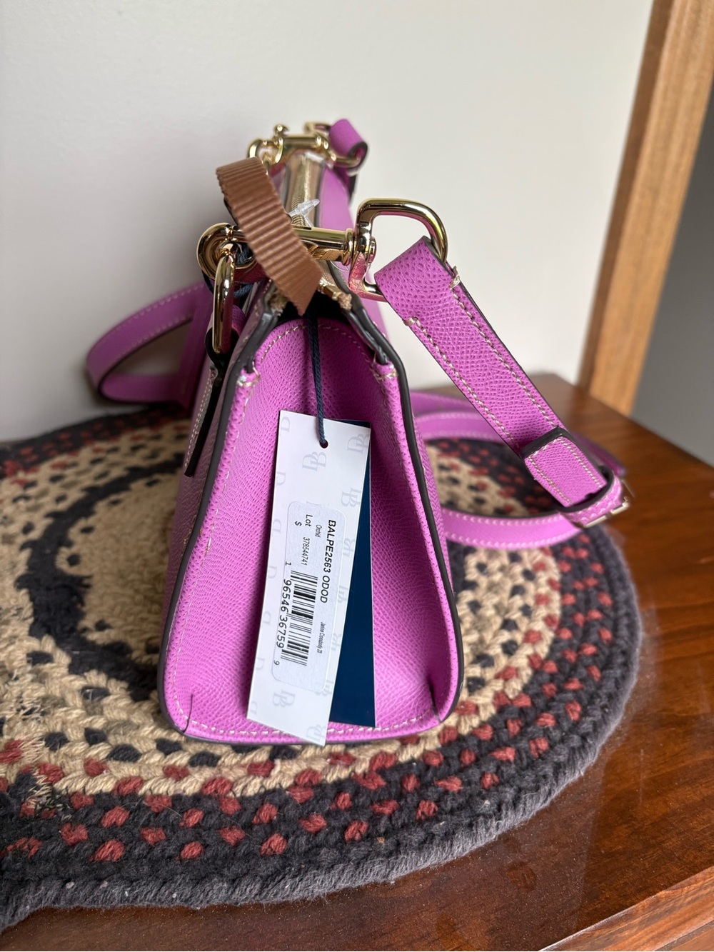Dooney & Bourke Vibrant Pink Crossbody - Picture 3 of 5